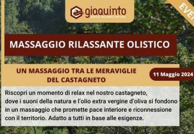 Massaggio Rilassante Olistico nel Castagneto
